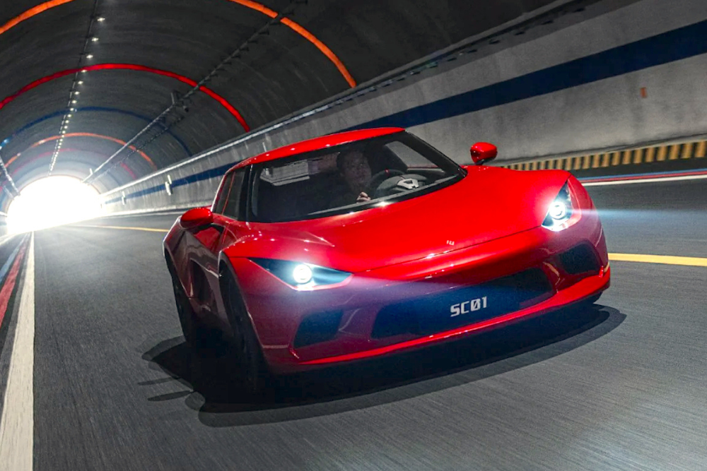 SC01 Electric Sports Car Heading to the UK